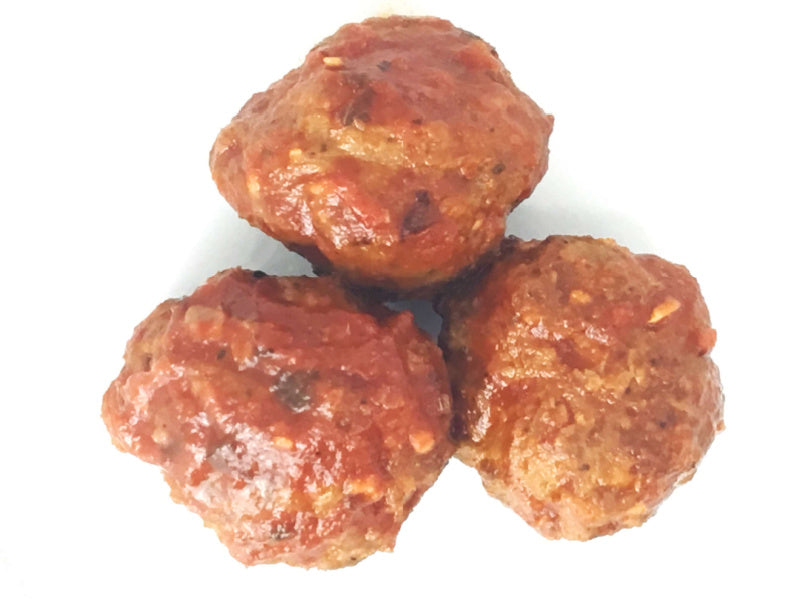 10 lb Case of Mulay's Nana's Italian Meatballs (Clean Heritage Pork,  Free From Top 8 Allergens)