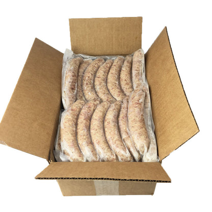 OVERSTOCK DEAL: 10 lb Case of Nana's Italian Style Bratwurst Links Made with Clean Heritage Pork, Free From Top 9 Allergens