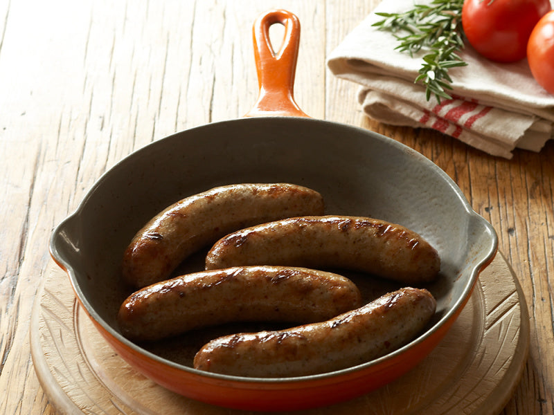 OVERSTOCK DEAL: 10 lb Case of Nana's Italian Style Bratwurst Links Made with Clean Heritage Pork, Free From Top 9 Allergens