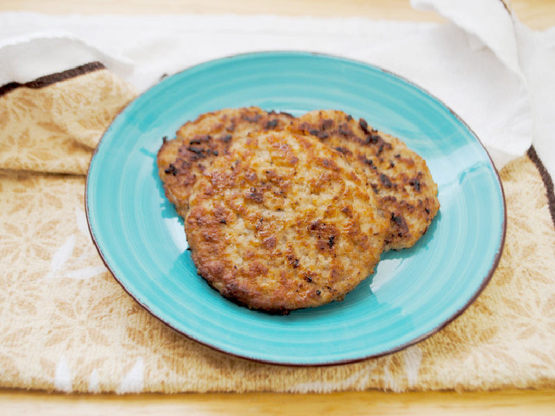 Pre-Cooked 10 lb case of 1.5oz Breakfast Sausage Patties (approx. 106 ...