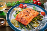 OVERSTOCK DEAL: 10 lb Case: Wild Caught Pacific Keta Salmon Fillets