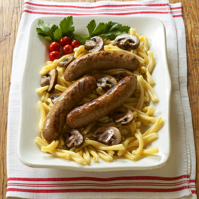 OVERSTOCK DEAL: 10 lb Case of Nana's Italian Style Bratwurst Links Made with Clean Heritage Pork, Free From Top 9 Allergens