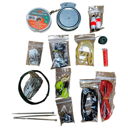 127 Piece Ready Hour Hunting and Fishing Emergency Kit